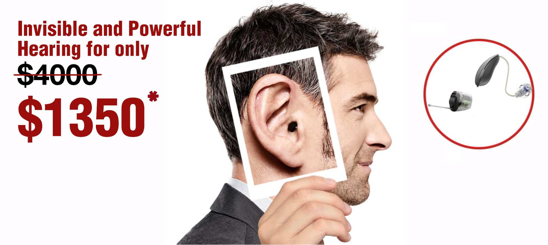 invisible and powerful hearing aid